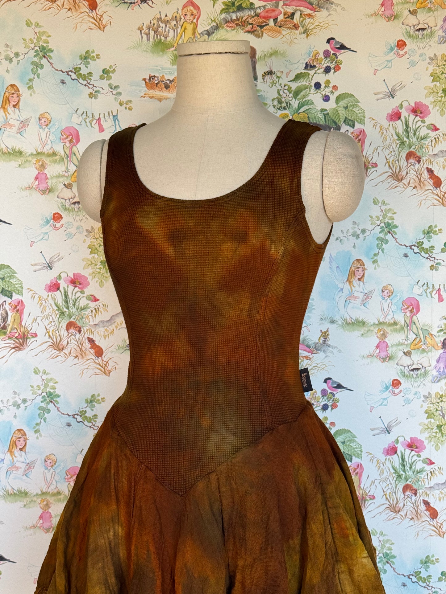 Ancient Rust Wildfae Dress