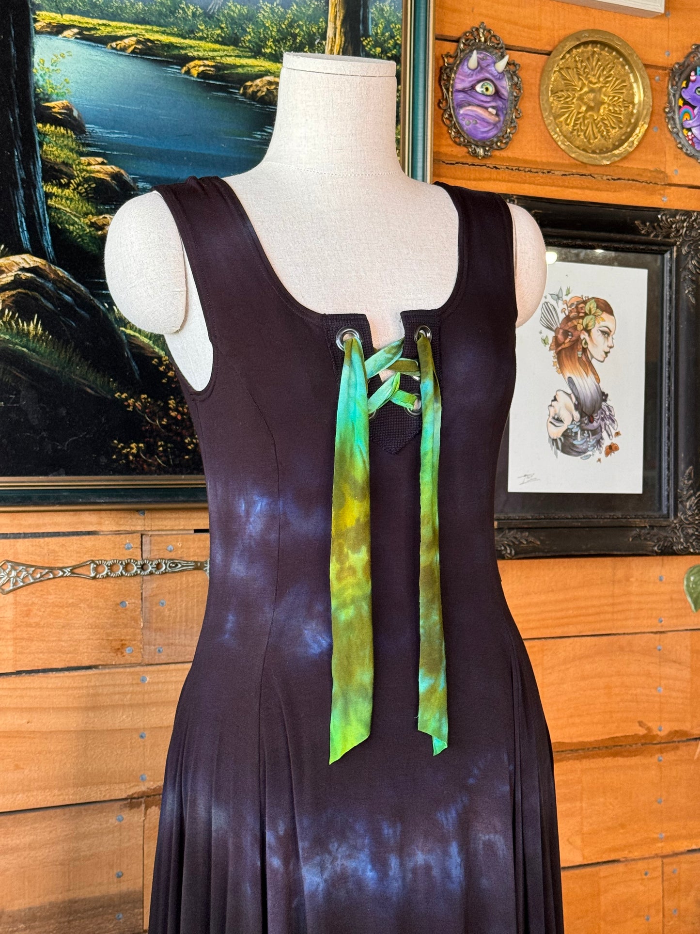 Dark Labradorite Faedyn Dress