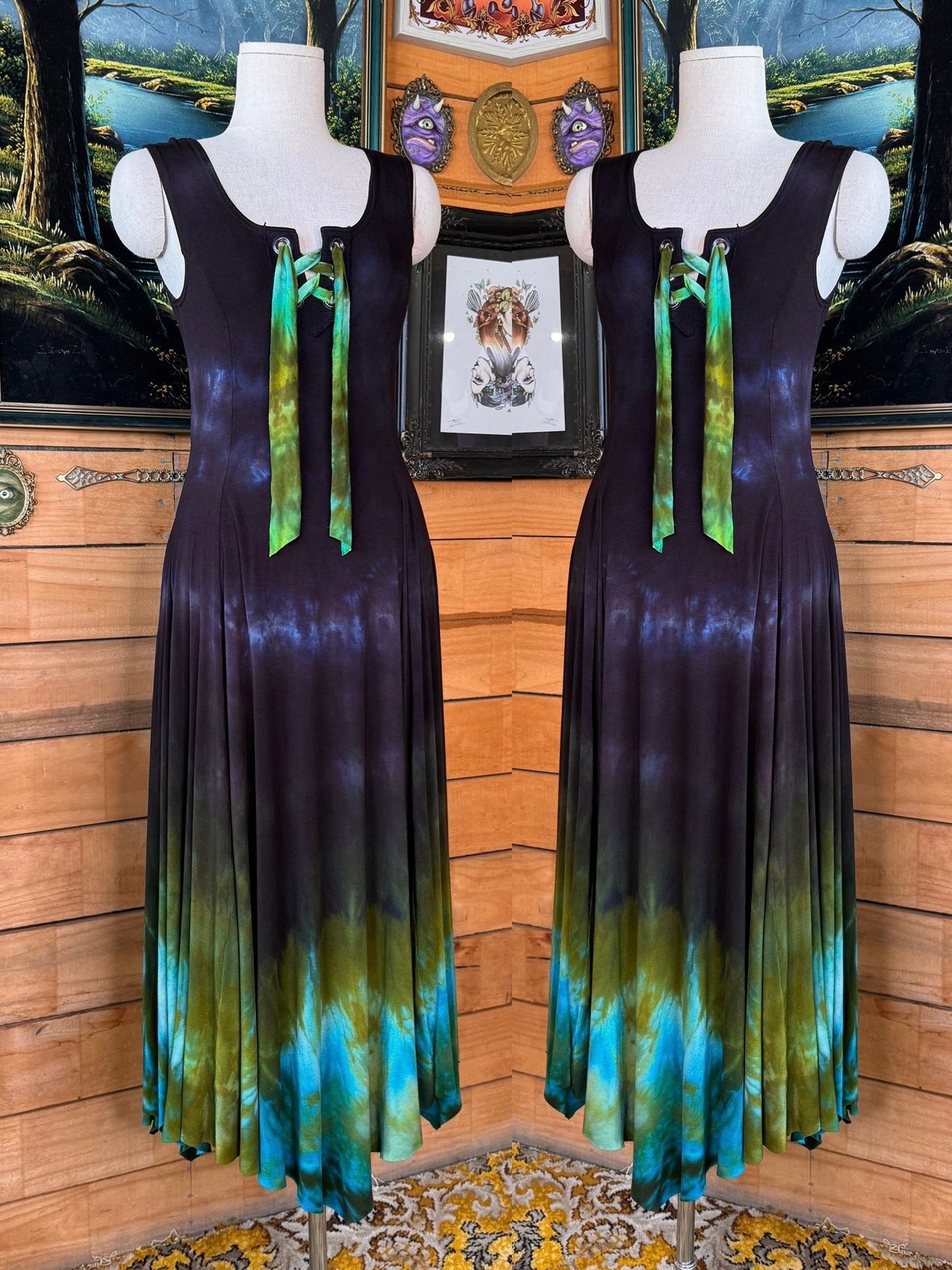 Dark Labradorite Faedyn Dress