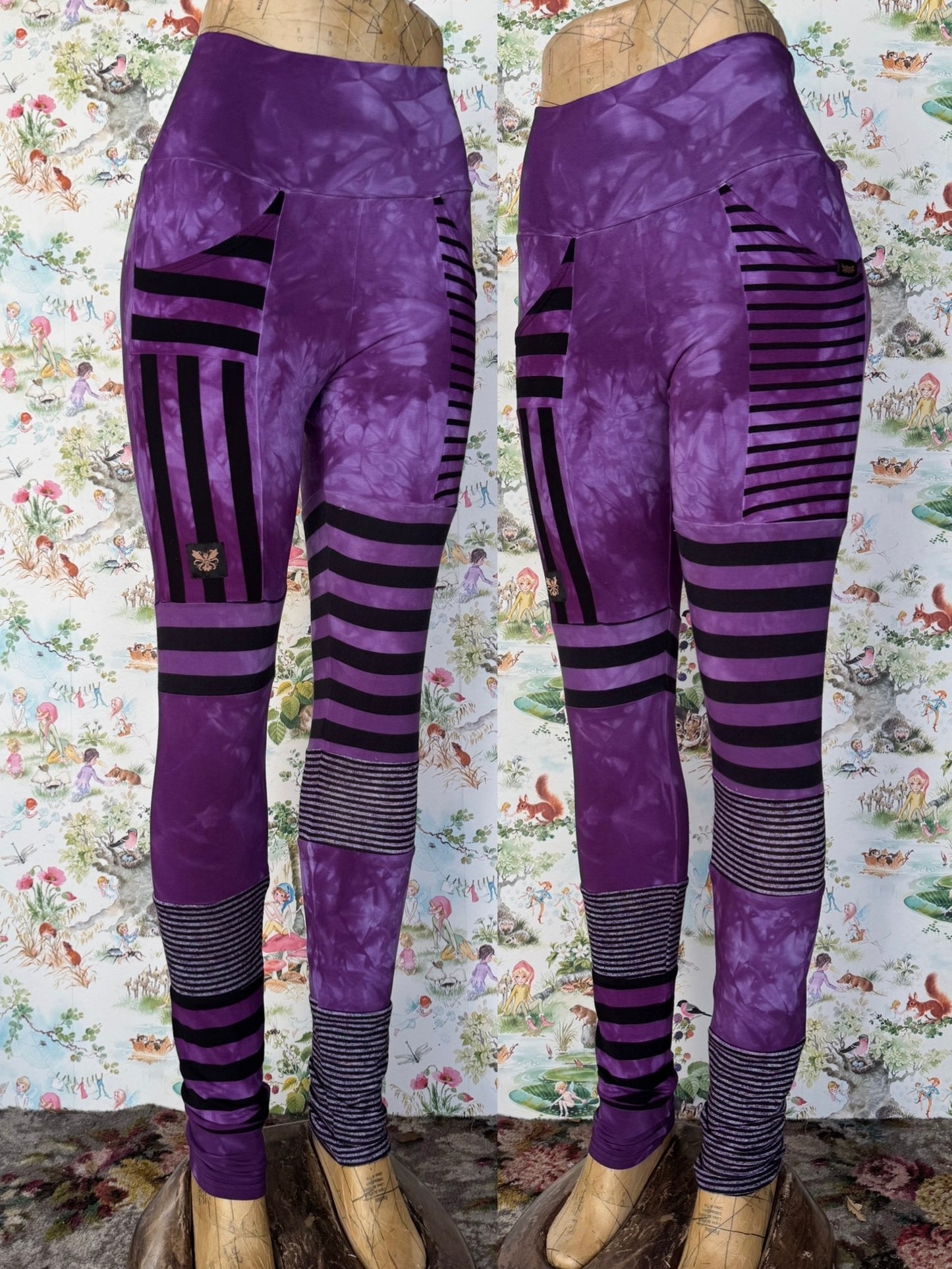OOAK M/L Foraged Leggings