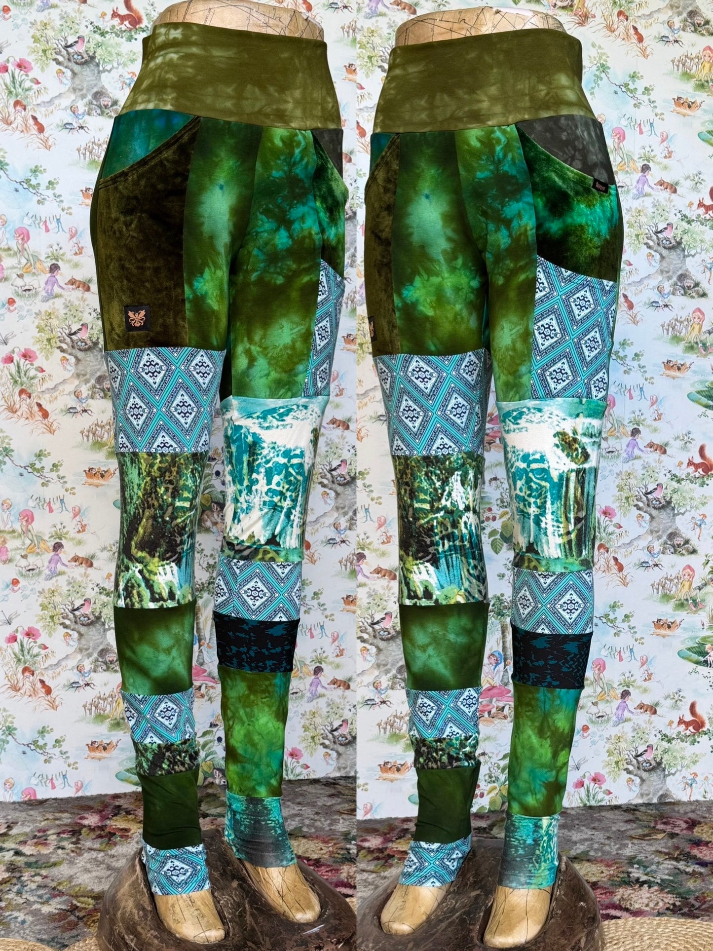 OOAK L/XL Foraged Leggings