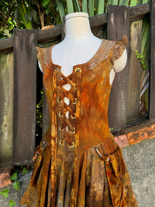 Wildcrafted Faery Pocket Dress (L)