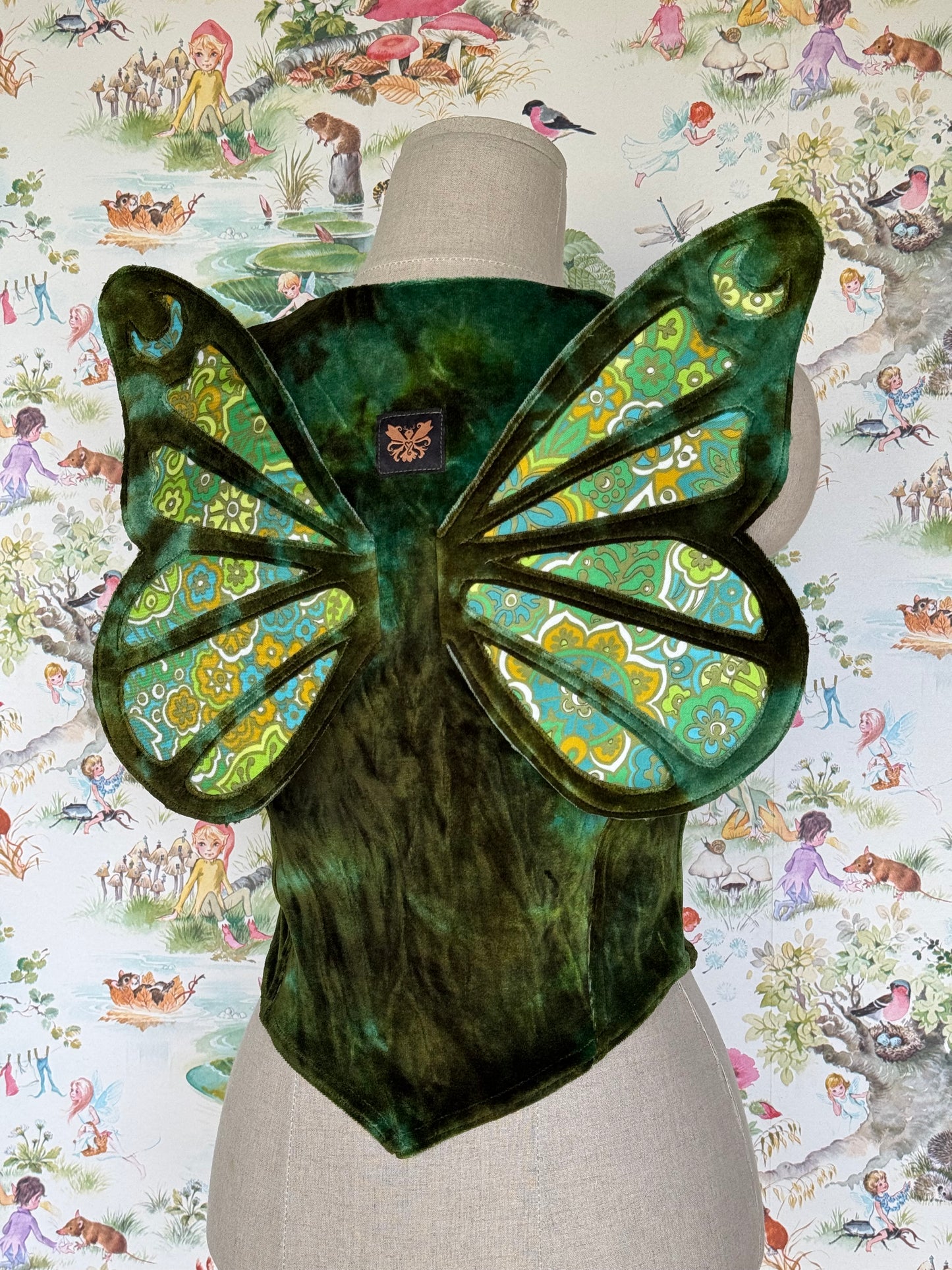 Faewing Vest in Labradorite