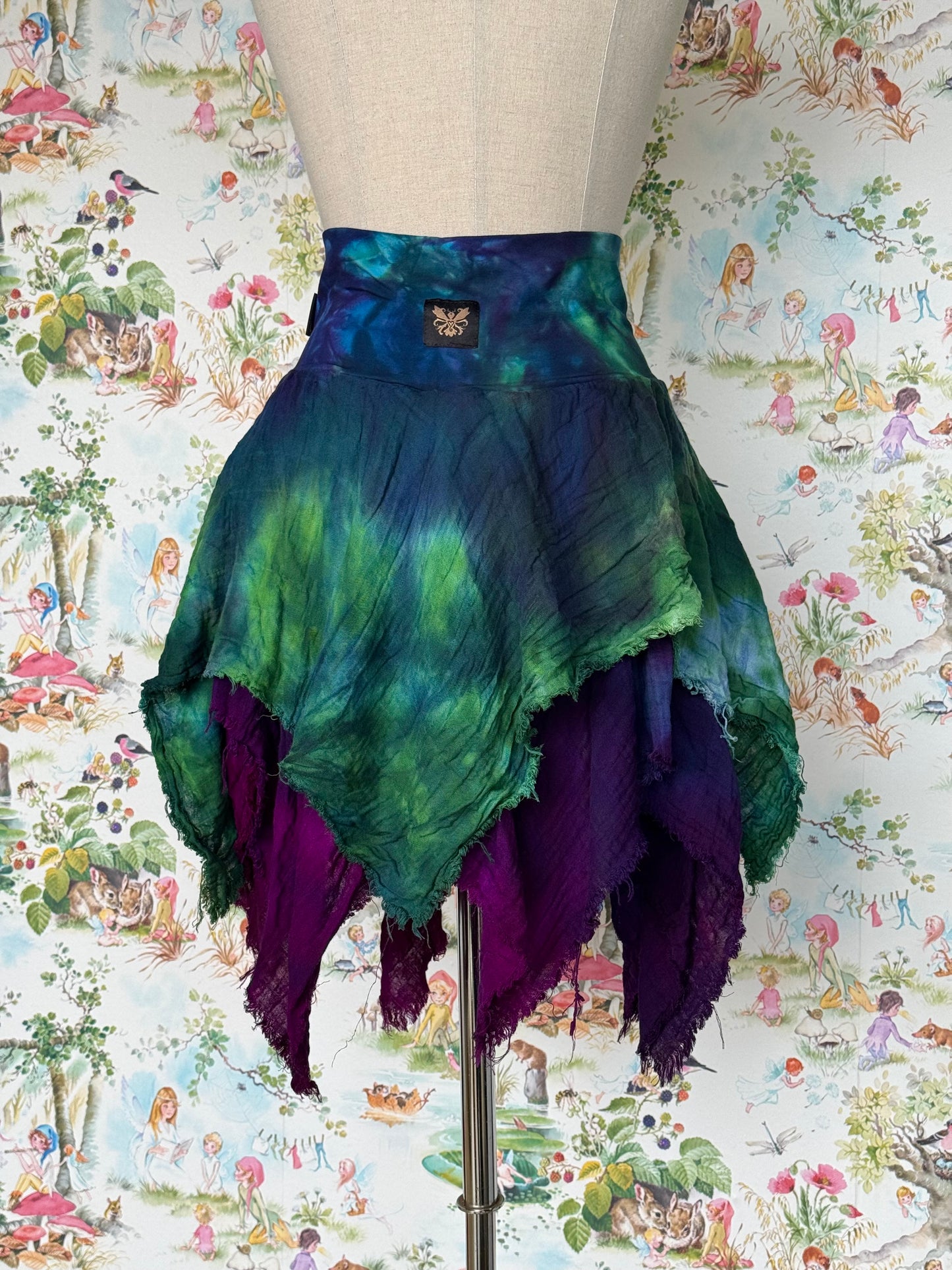 Fluorite Wildfae Mini Skirt