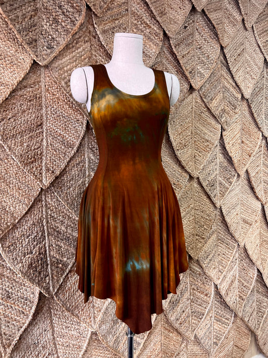 Forest Undergrowth Fae Dress