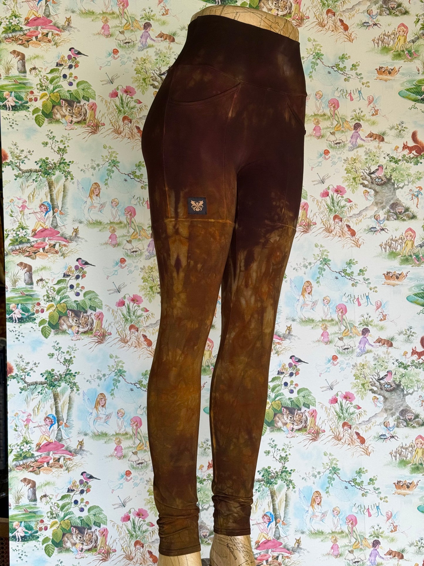 Desert Dusk Bellbird Leggings