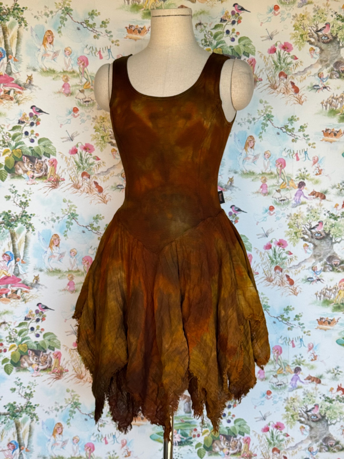 Ancient Rust Wildfae Dress