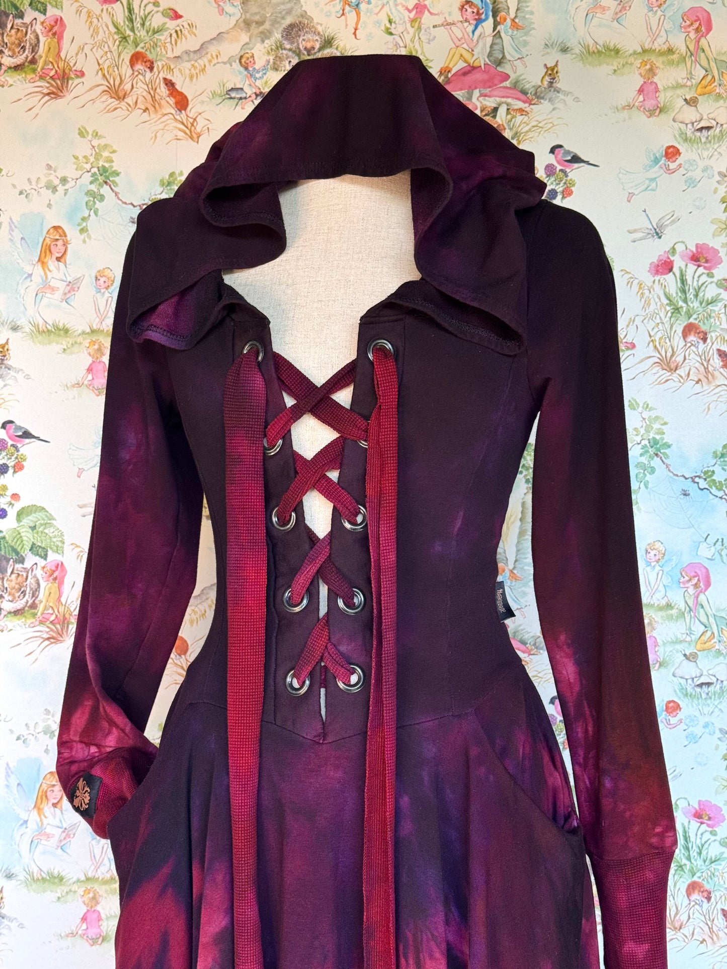 Berry Moon Pūkeko Dress