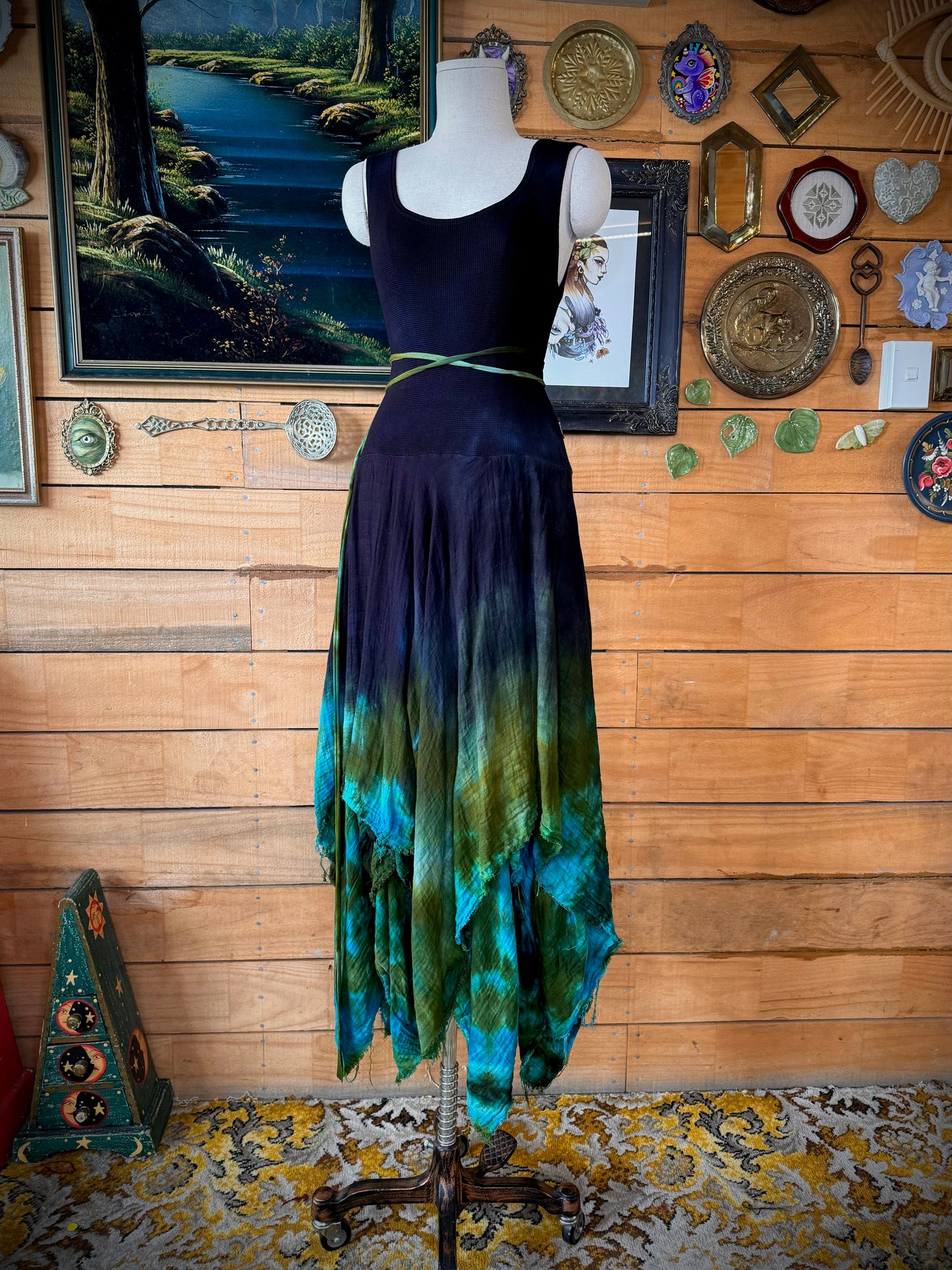 Dark Labradorite Wildfae Dress