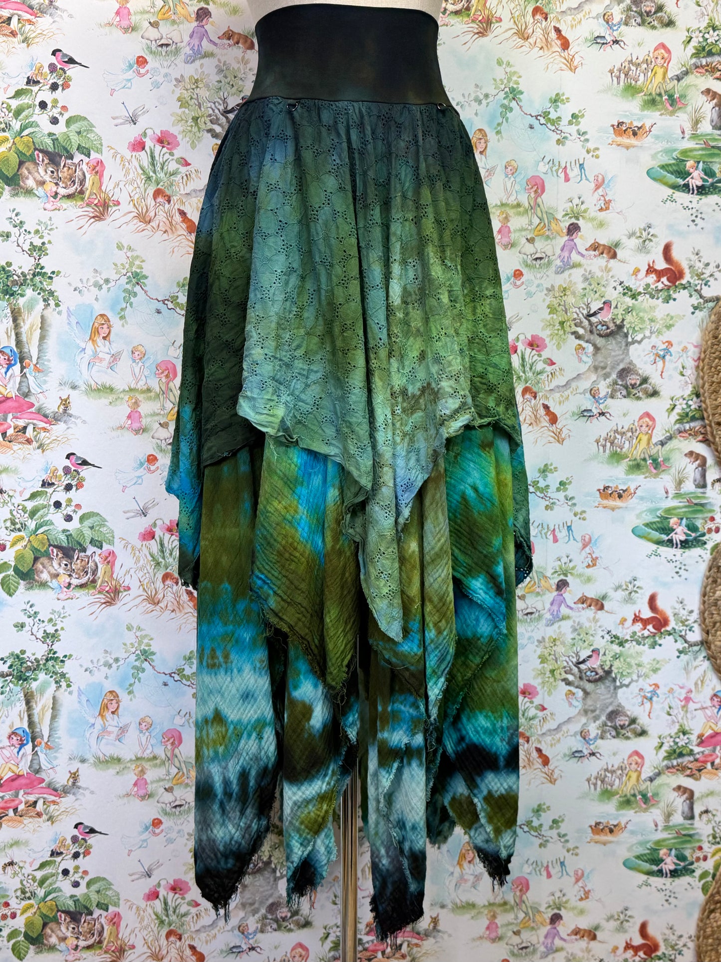 Dark Labradorite Faeble Skirt