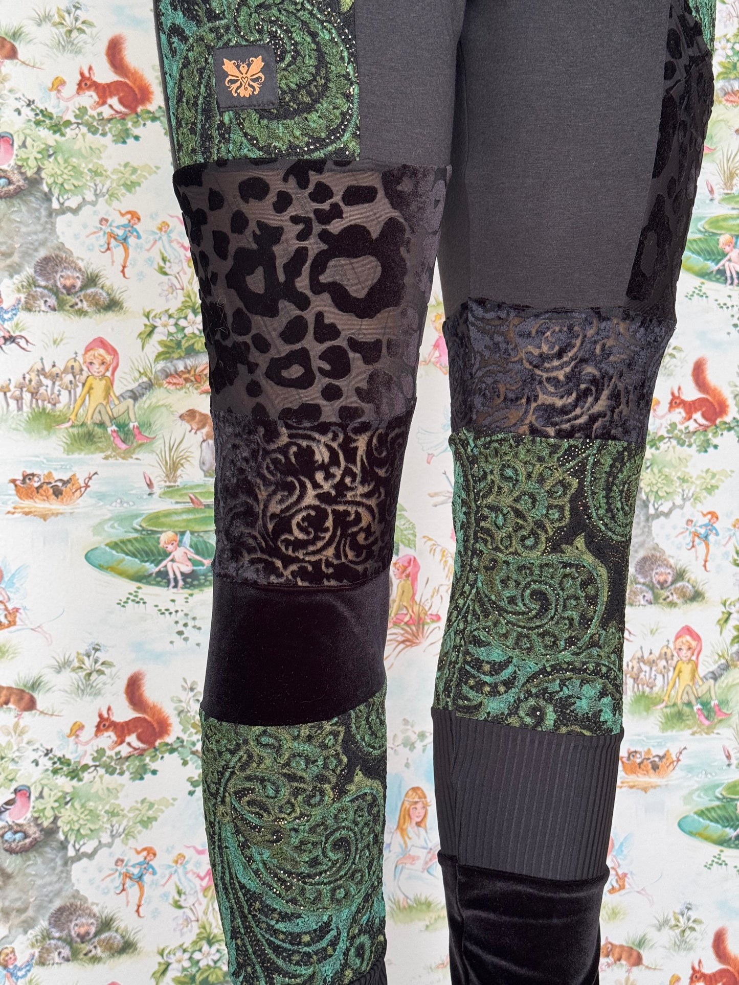 OOAK L/XL Foraged Leggings