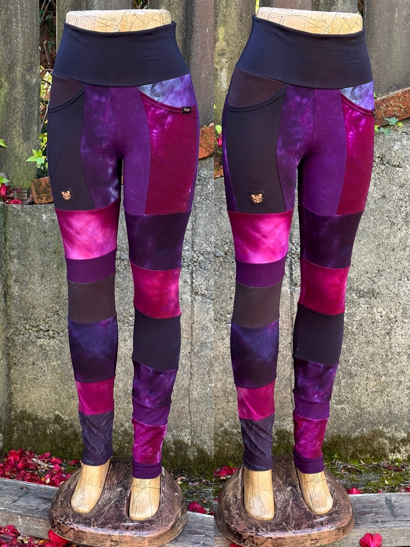 OOAK M/L Bellbird Leggings