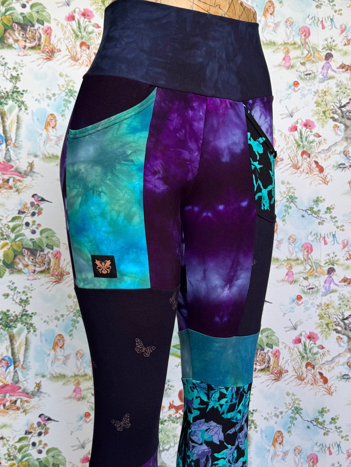 OOAK M/L Foraged Leggings