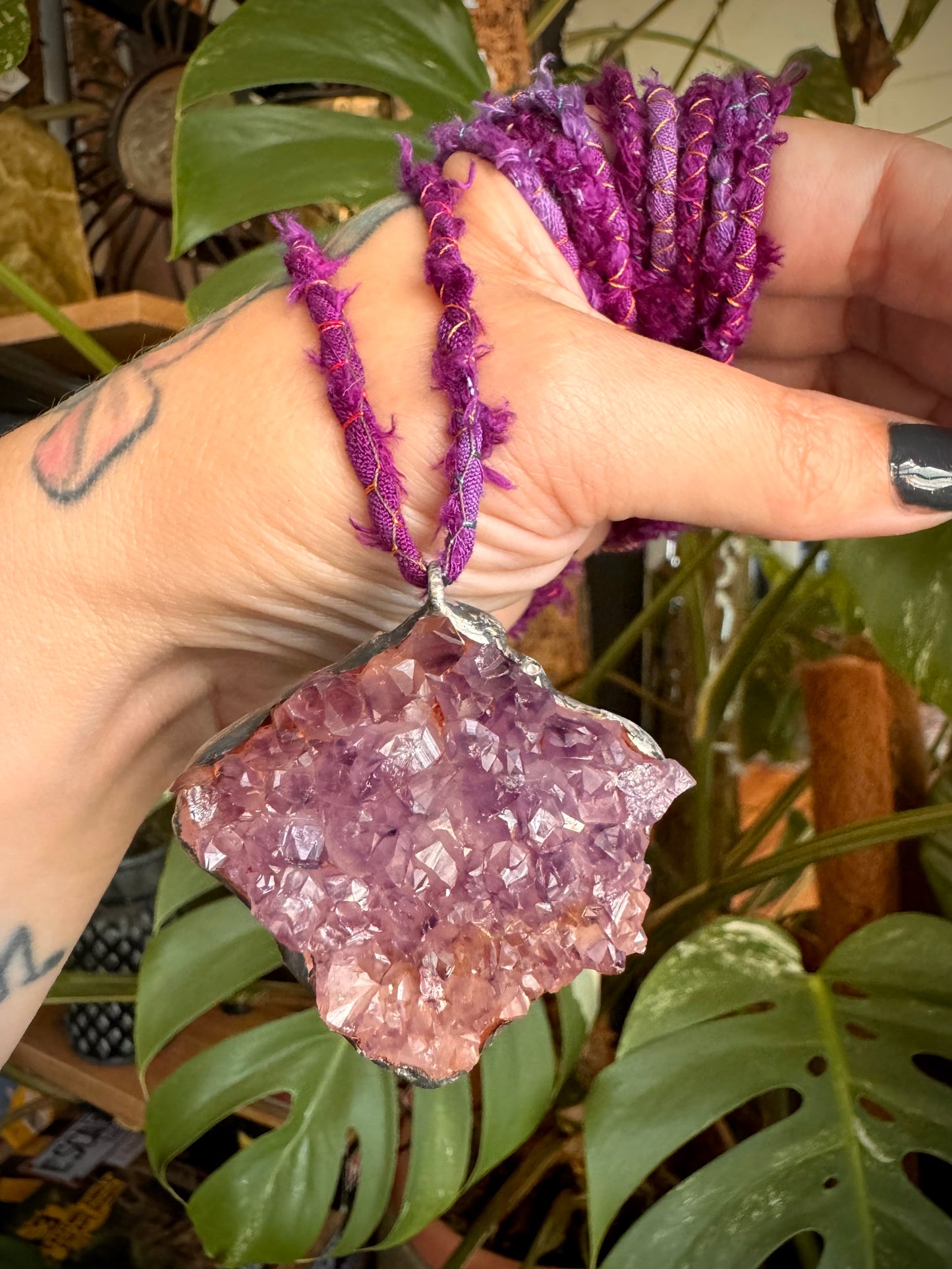 Amethyst Amulet