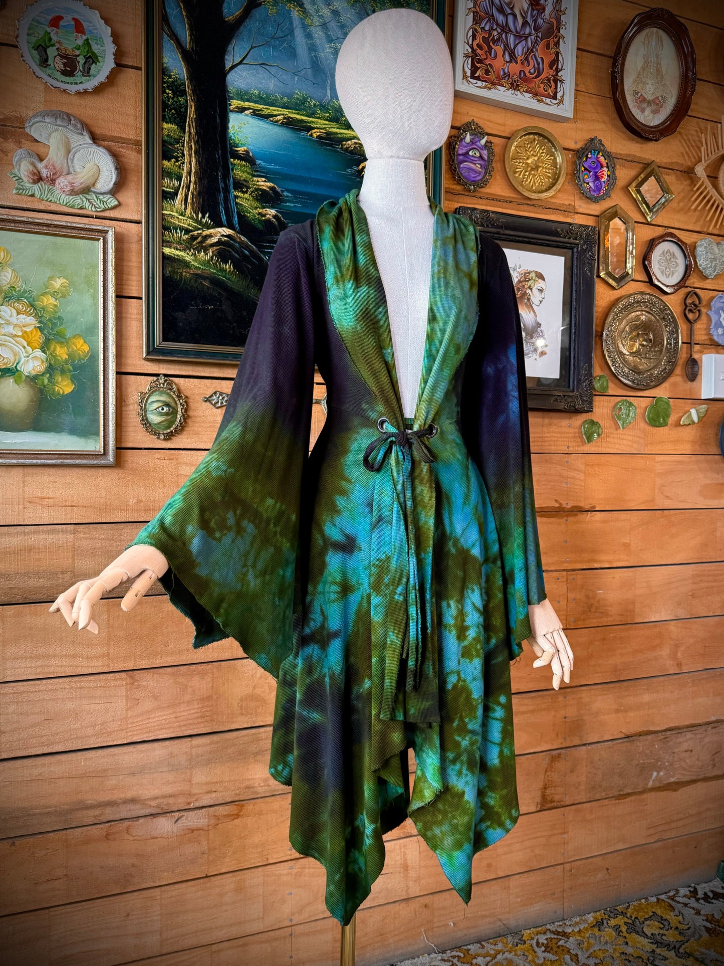 Dark Labradorite Ruru Cardi