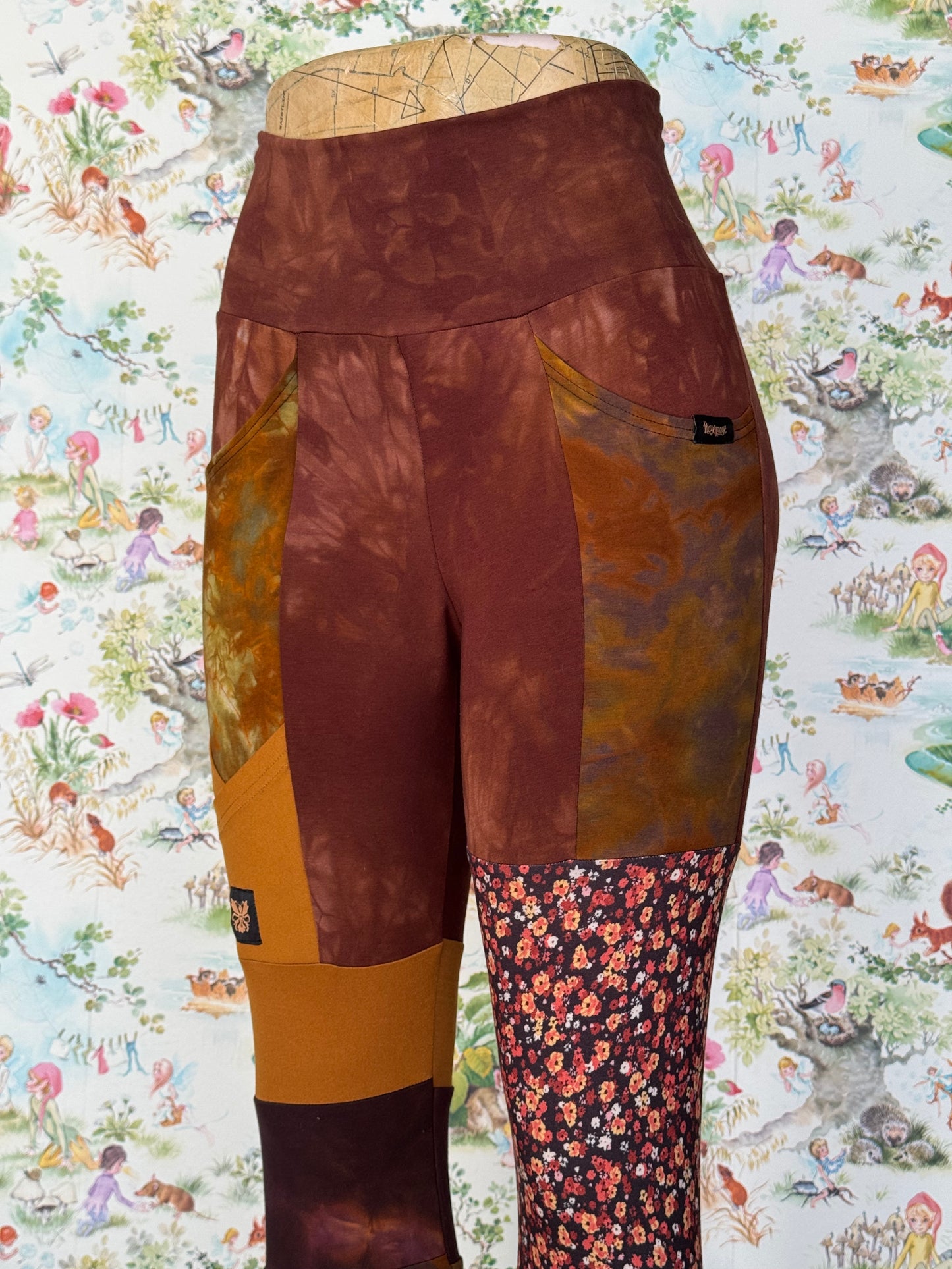 OOAK M/L Foraged Leggings