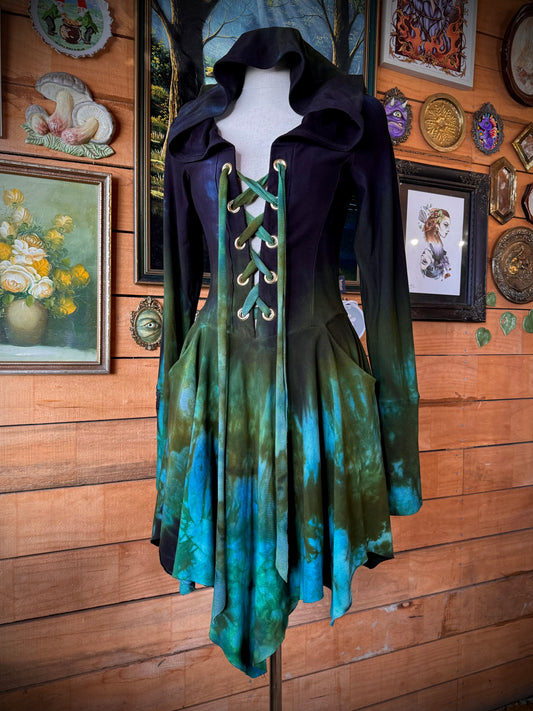 Dark Labradorite Pūkeko Dress