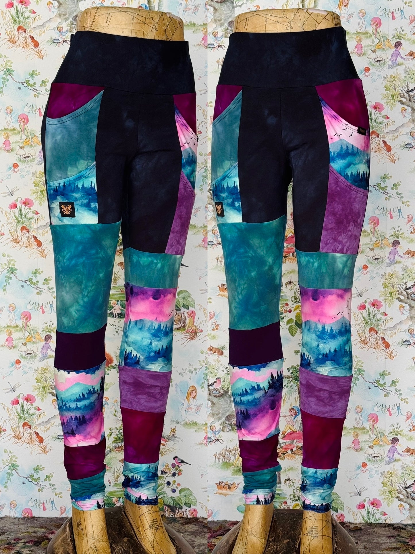 OOAK L/XL Foraged Leggings