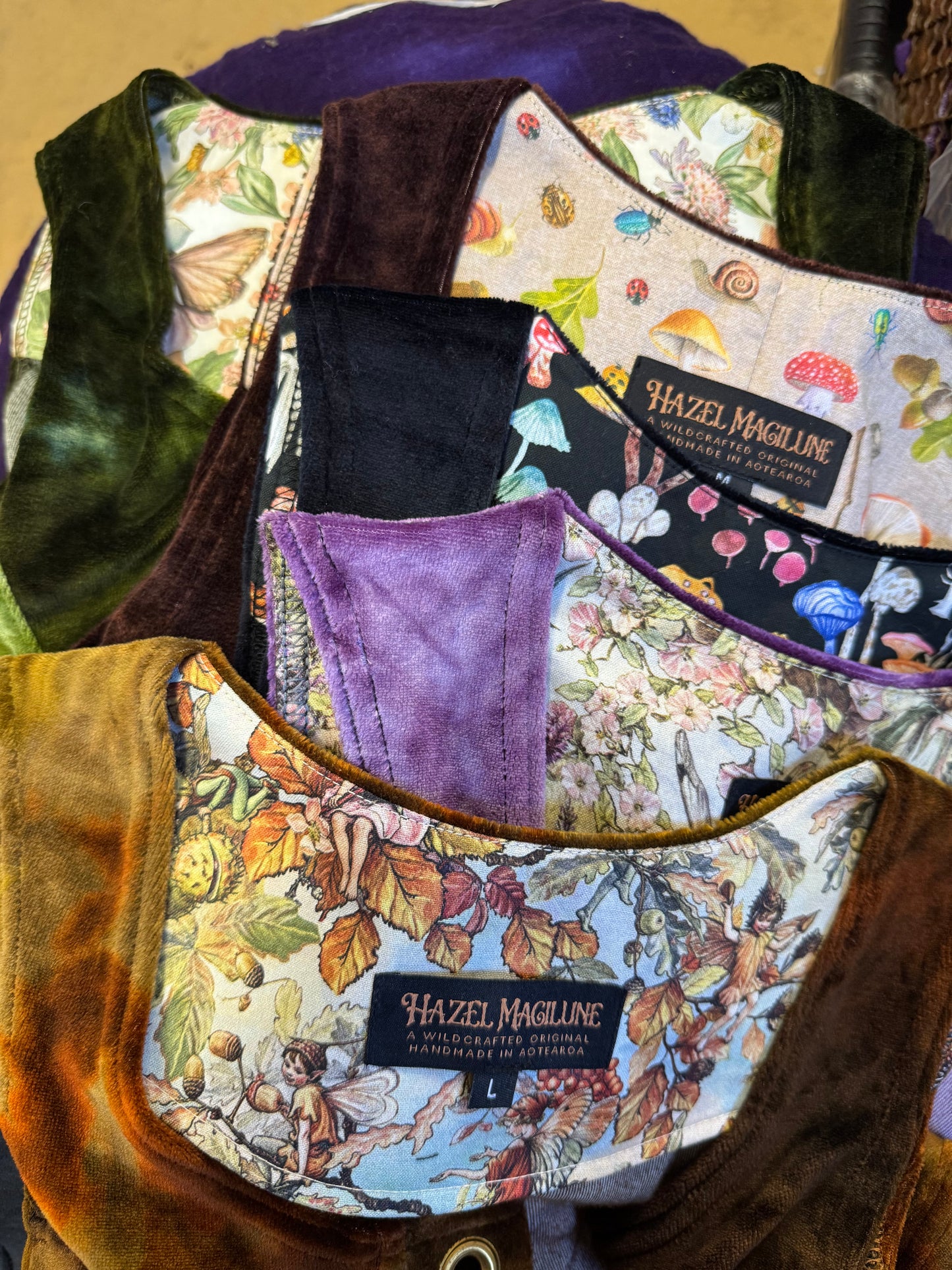 Faewing Vest in Magic Myst