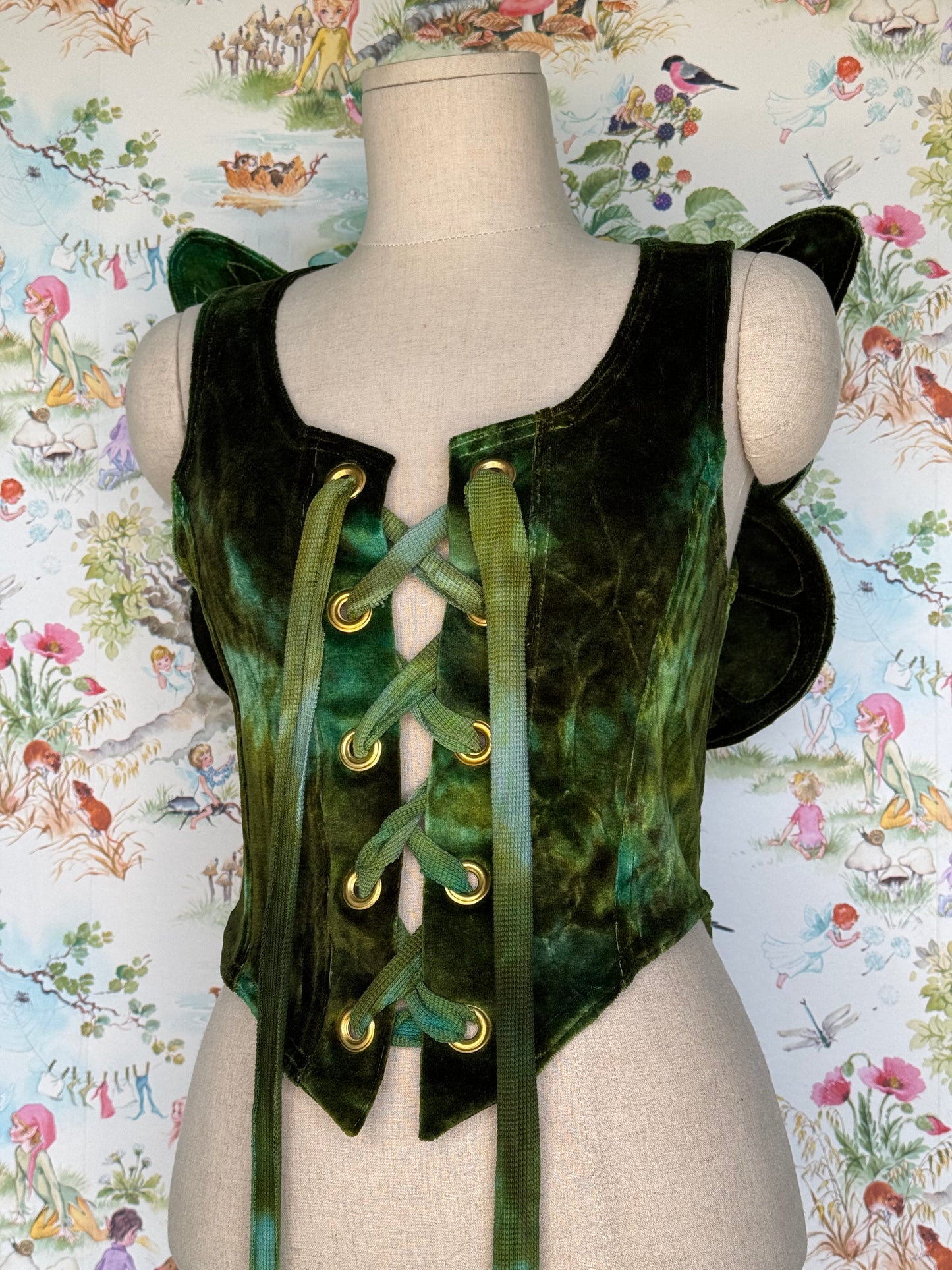 Faewing Vest in Labradorite