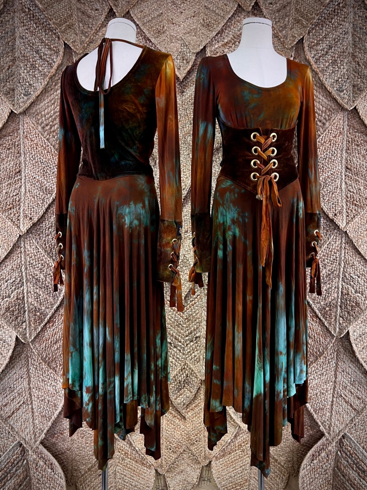 Forest Undergrowth Kererū Dress