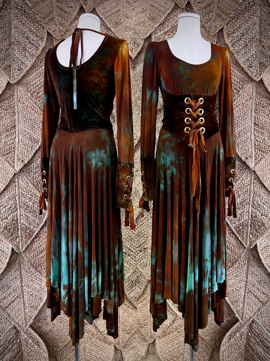 Forest Undergrowth Kererū Dress