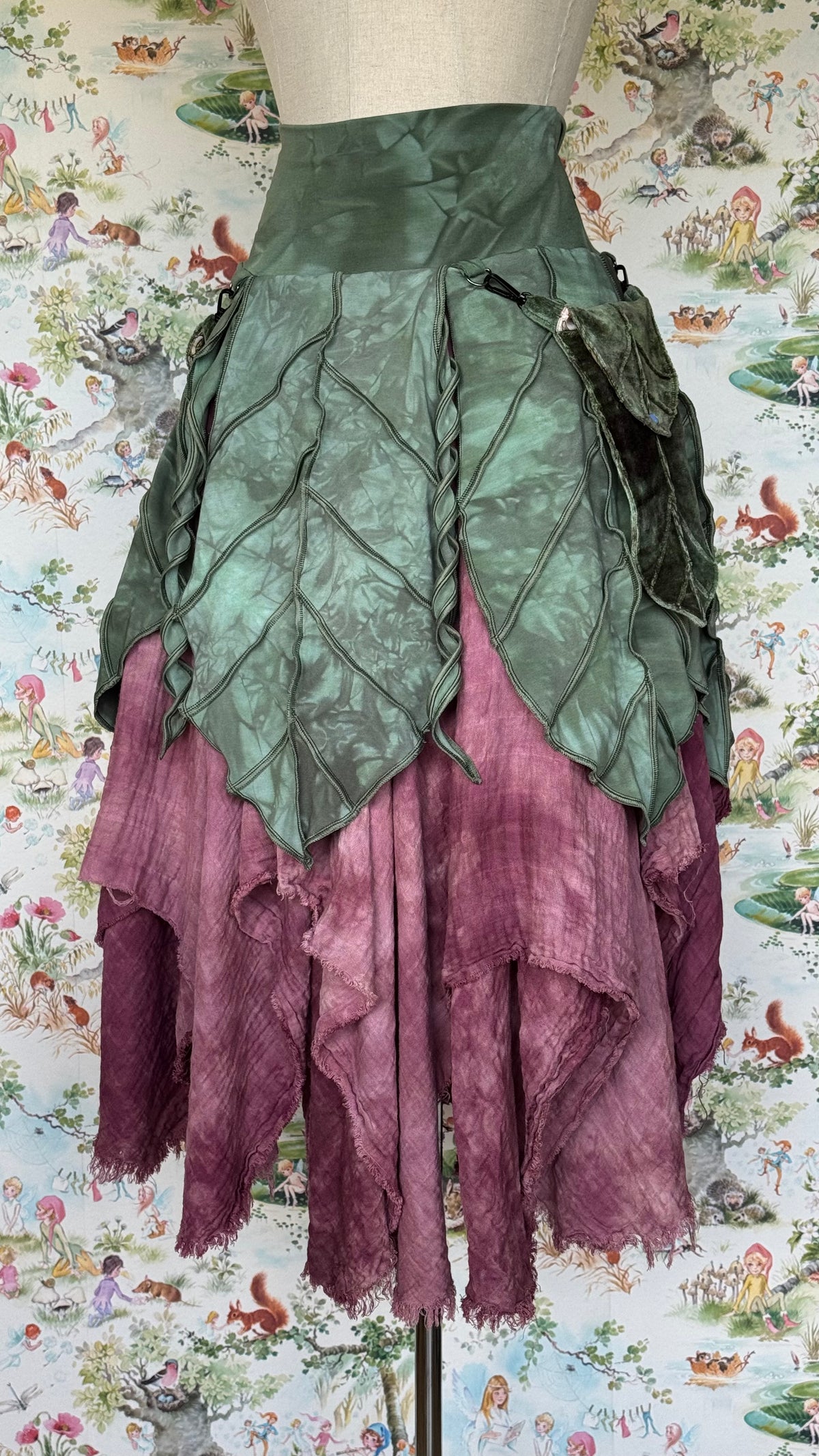 Hollyhock Faepetal Skirt