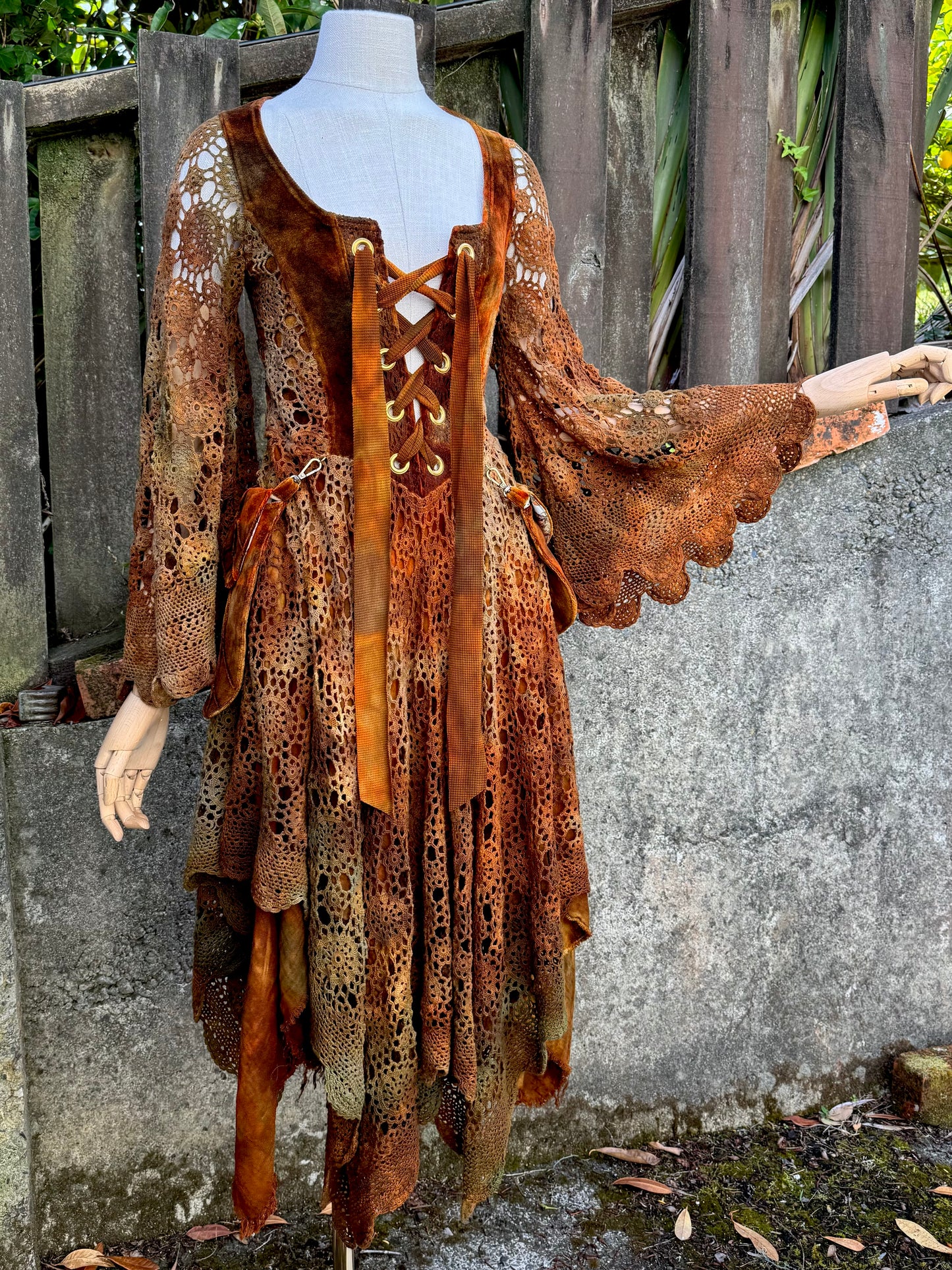 Wildcrafted Faery Pocket Dress (S)