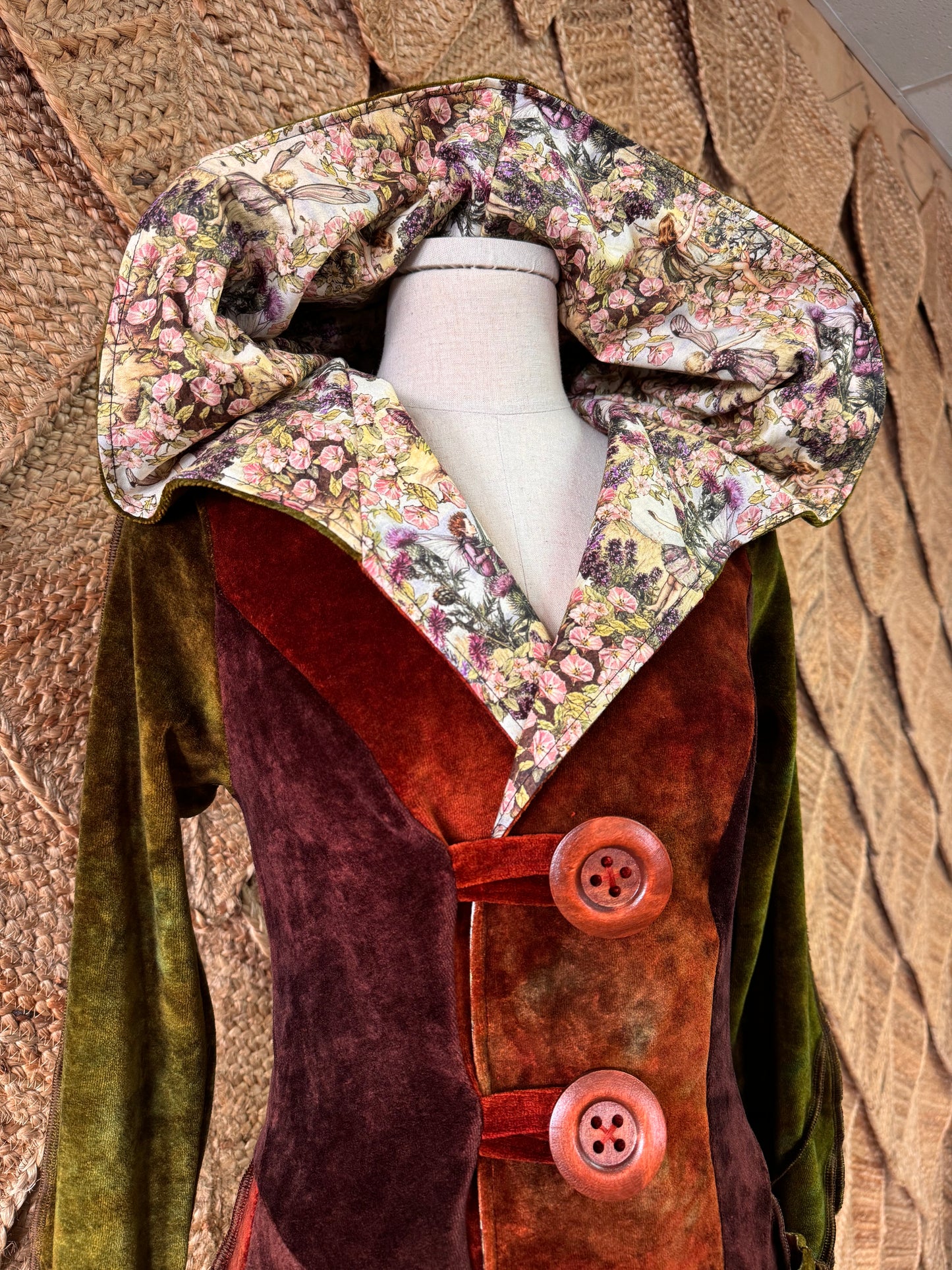Forest Fae Leafae Pixie Coat