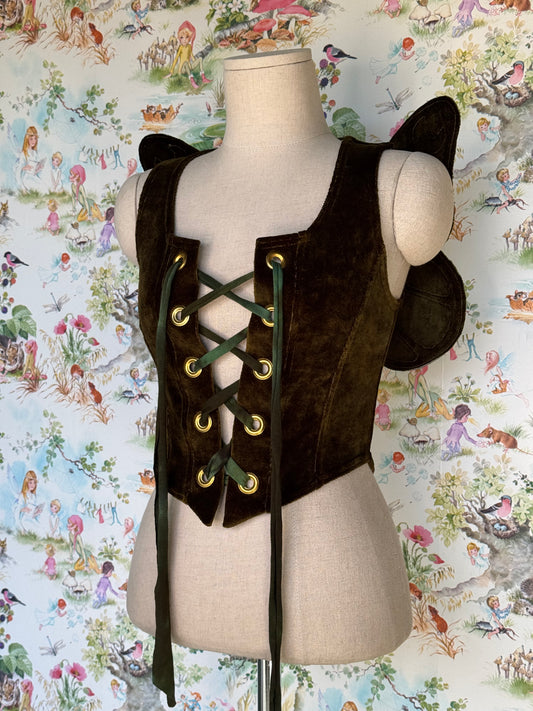 Faewing Vest in Frond