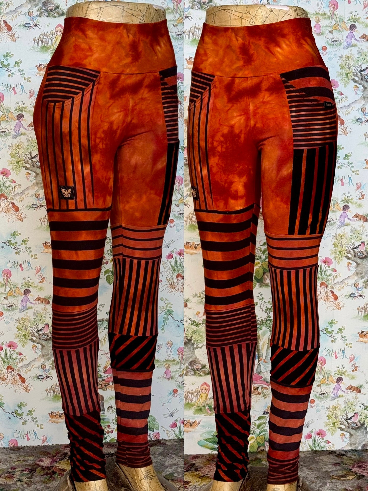 OOAK M/L Foraged Leggings