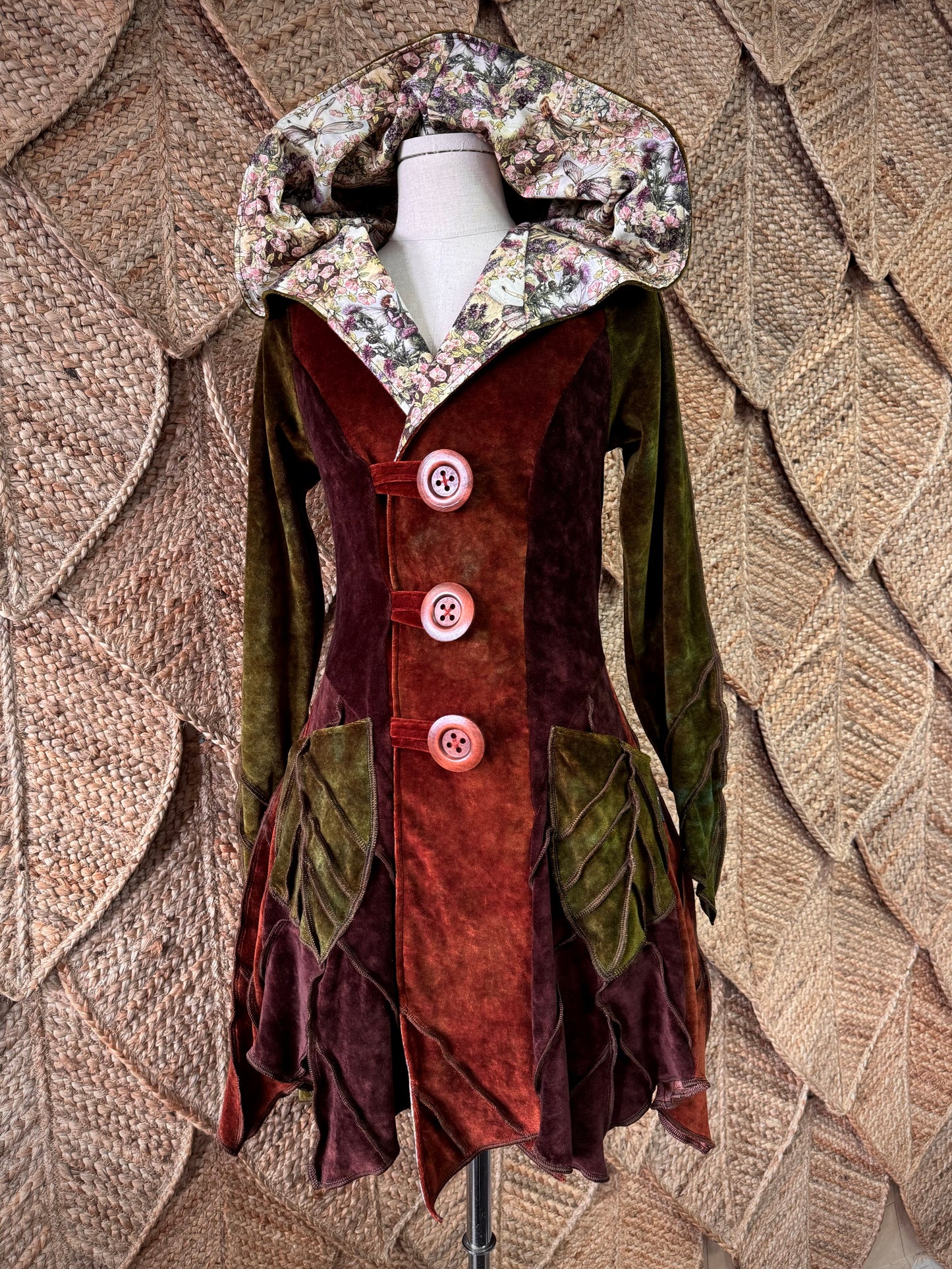Forest Fae Leafae Pixie Coat