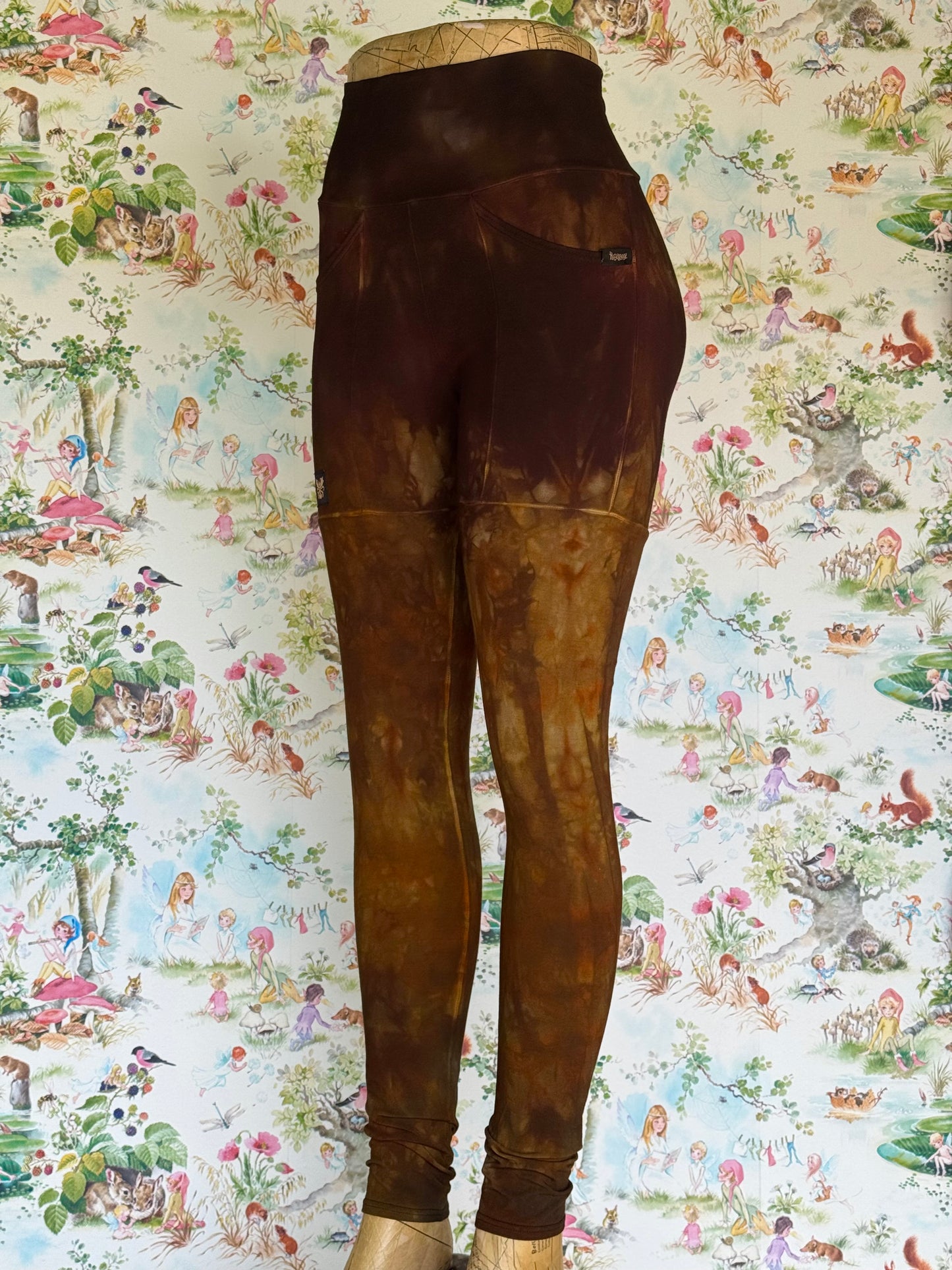 Desert Dusk Bellbird Leggings