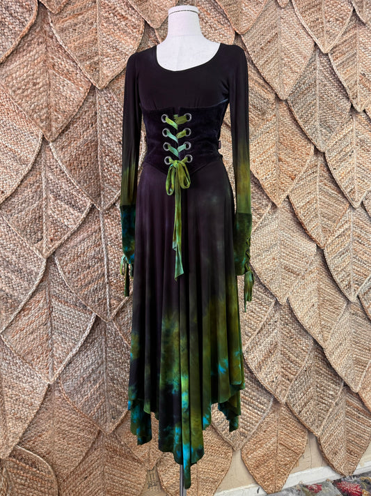 Dark Labradorite Kererū Dress