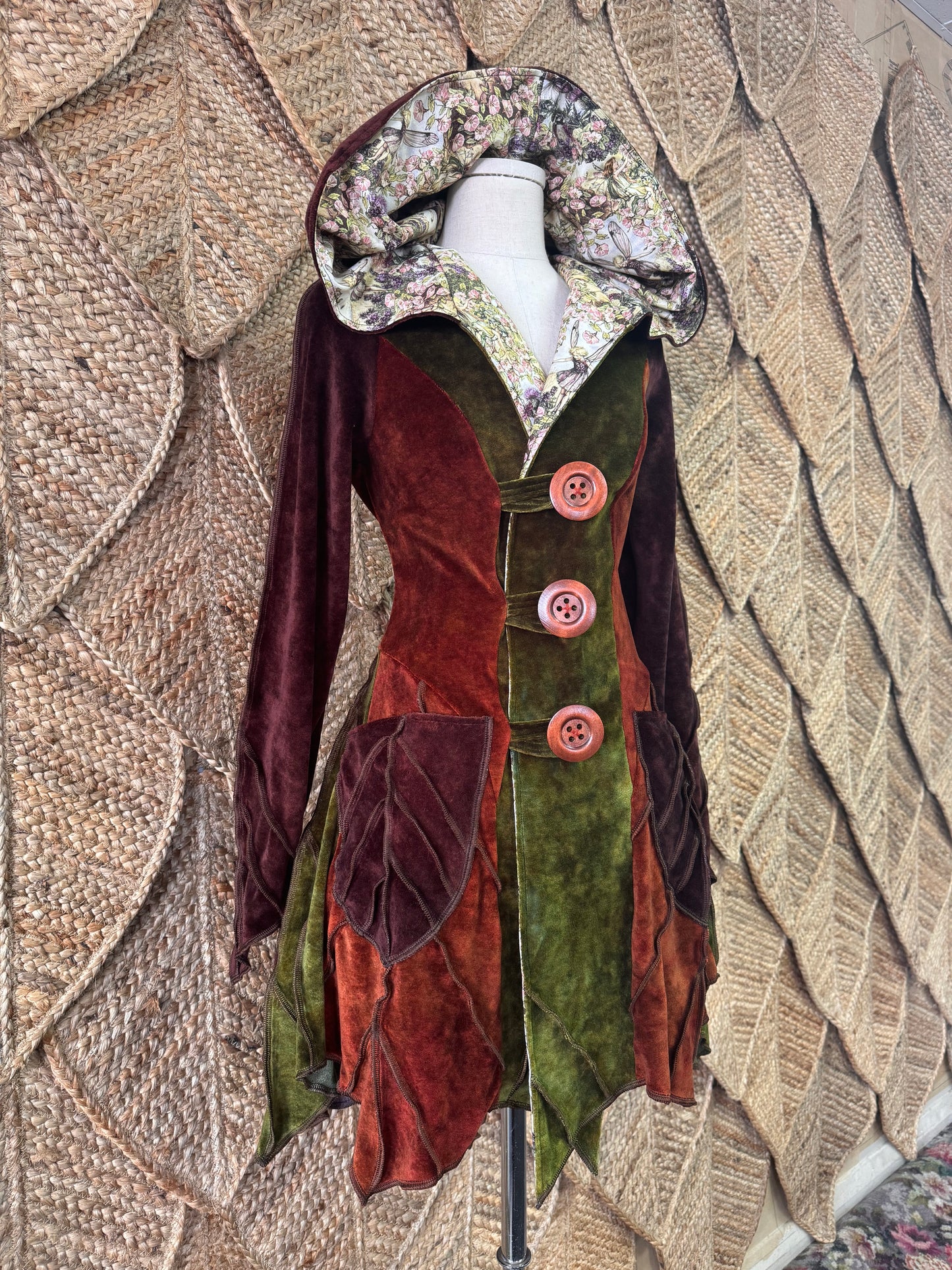 Forest Fae Leafae Pixie Coat