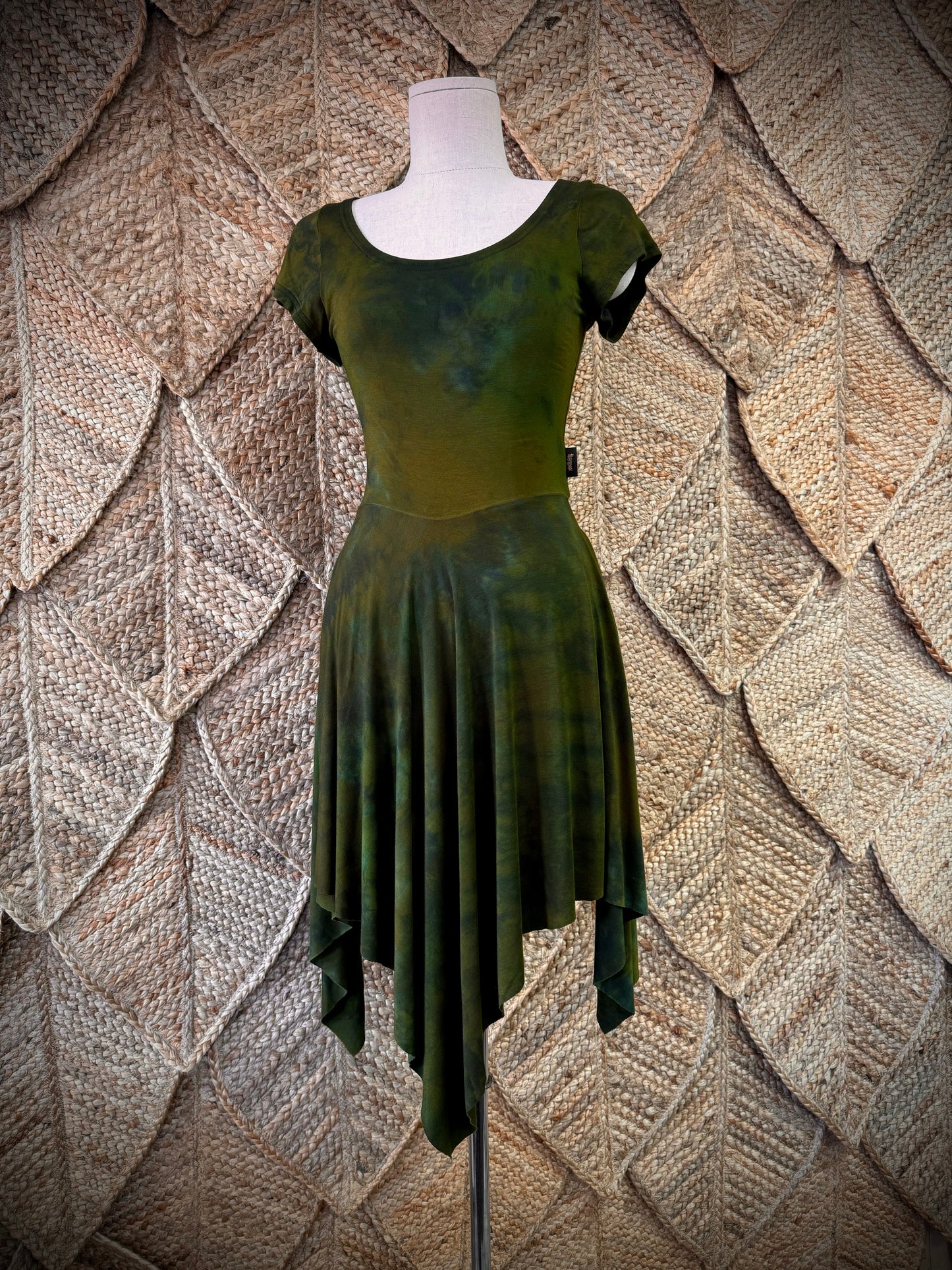 Cauldron Green Pixie Dress (M)