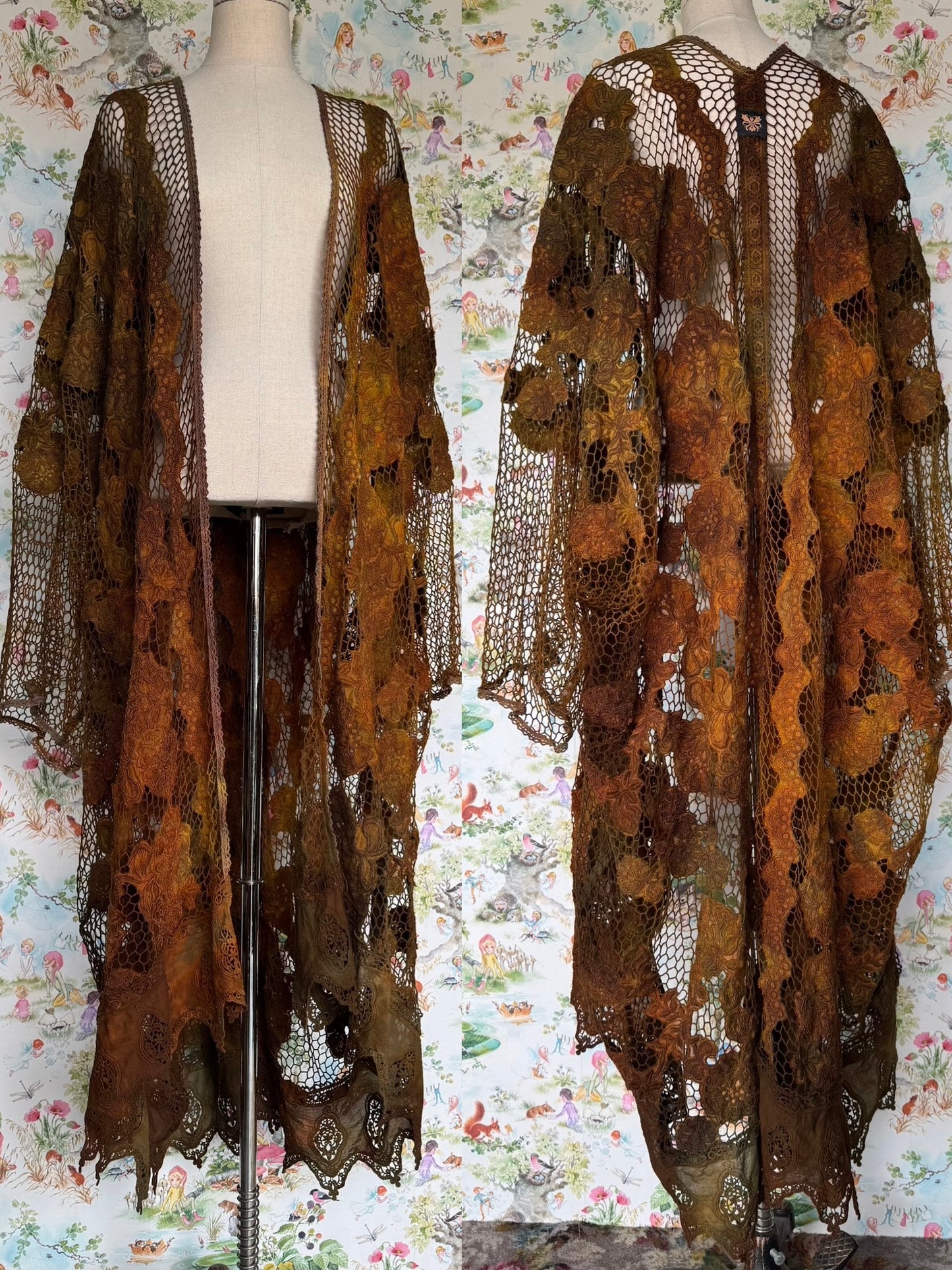 Ancient Rust Fae Robe
