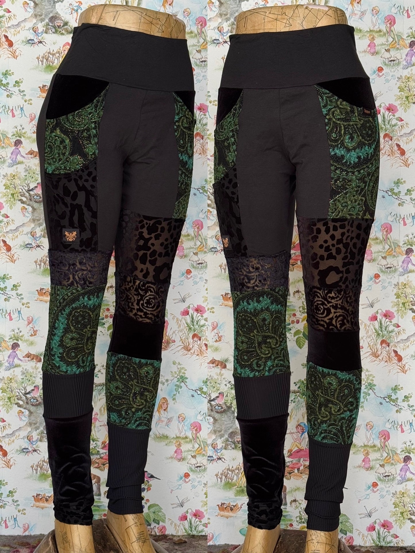 OOAK L/XL Foraged Leggings