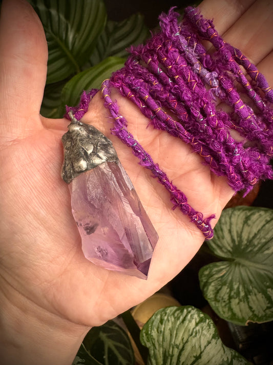 Amethyst Point Amulet