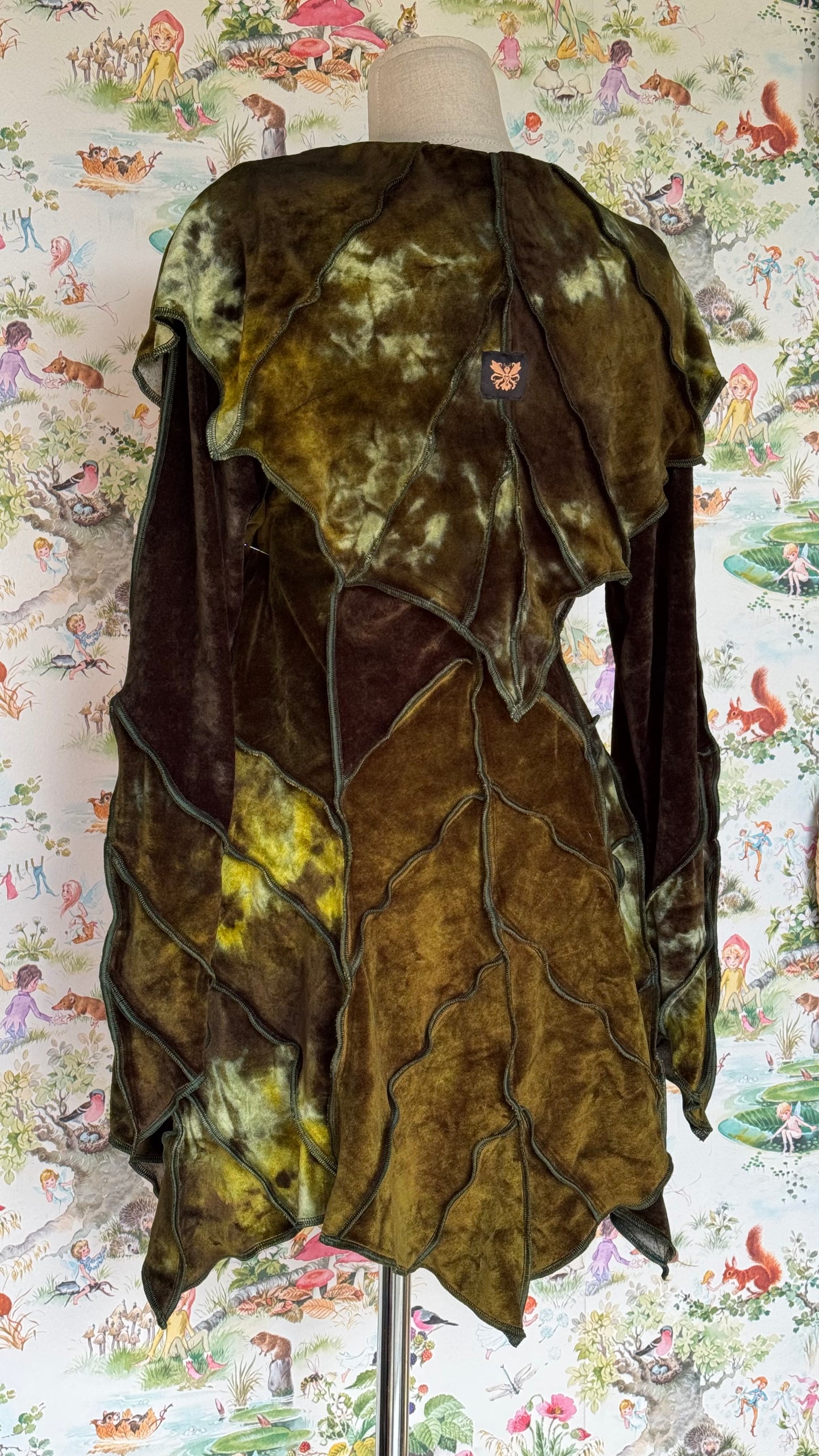 Velour OOAK Leafae Cardi (L)