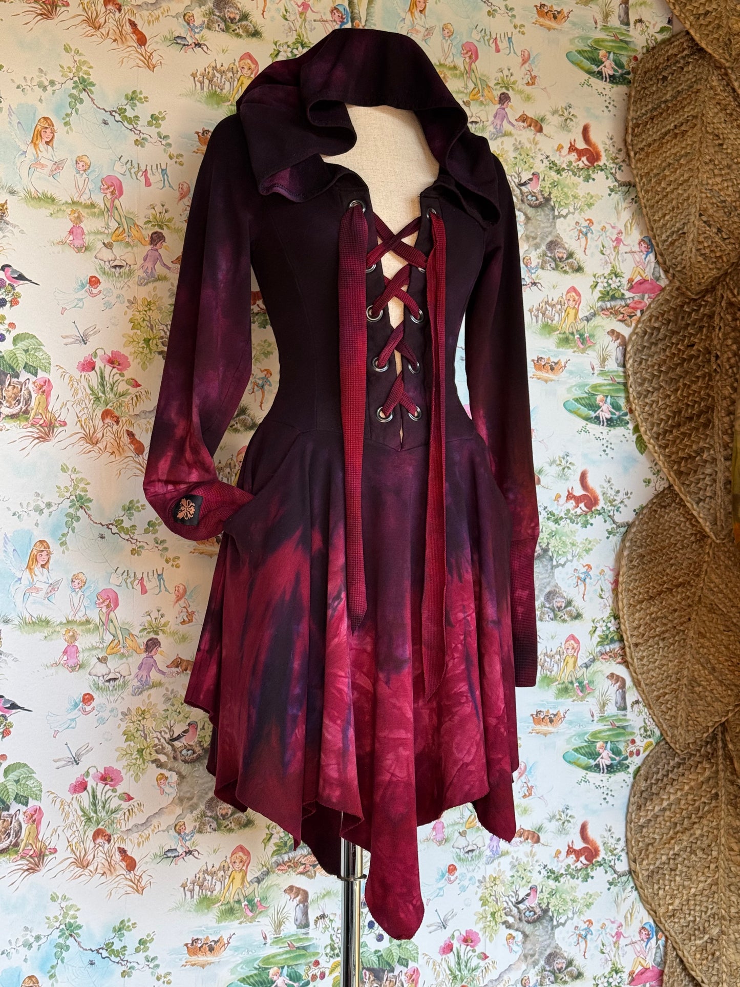 Berry Moon Pūkeko Dress