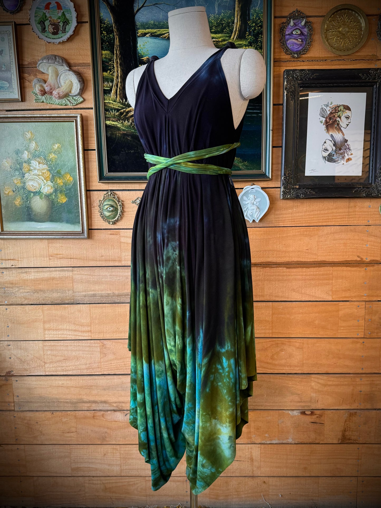 Dark Labradorite Fantail Jumpsuit/Dress