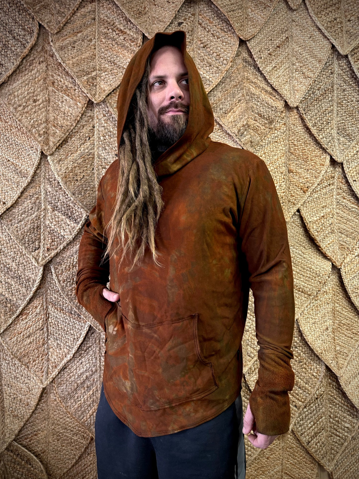 Ancient Rust Tuatara Hoodie (XXL)