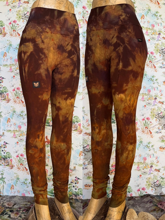 Desert Dusk Bellbird Leggings