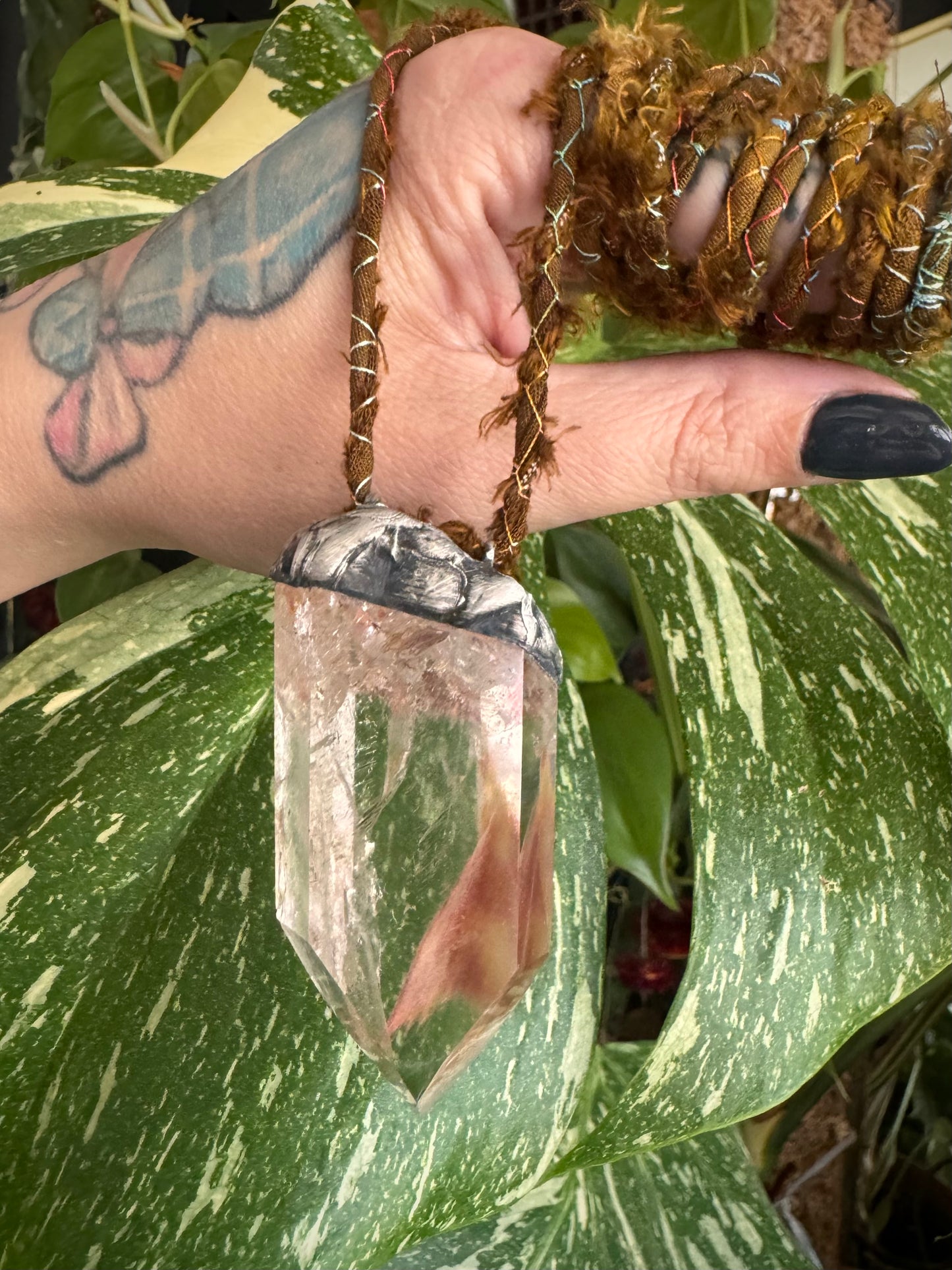 Angel Quartz Amulet