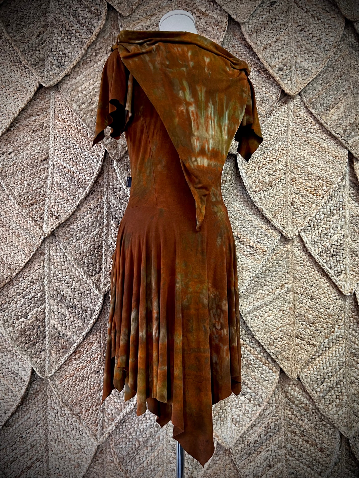 Ancient Rust Weka Dress