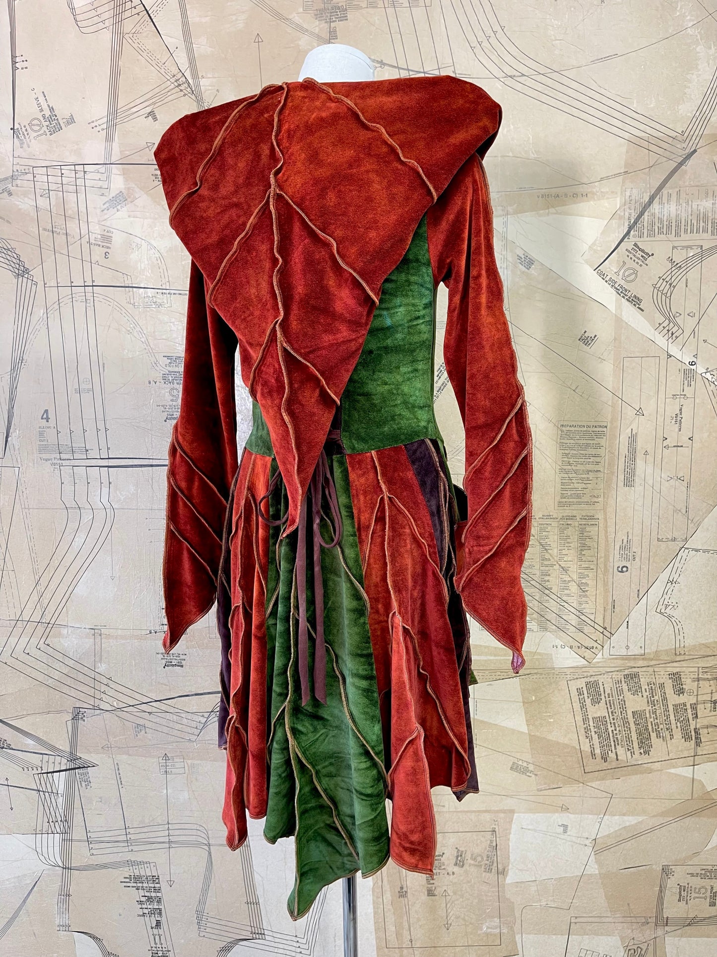 Large Leafae Pixie Coat