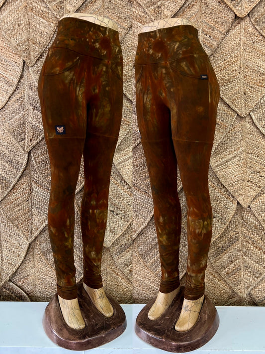 Ancient Rust Bellbird Leggings