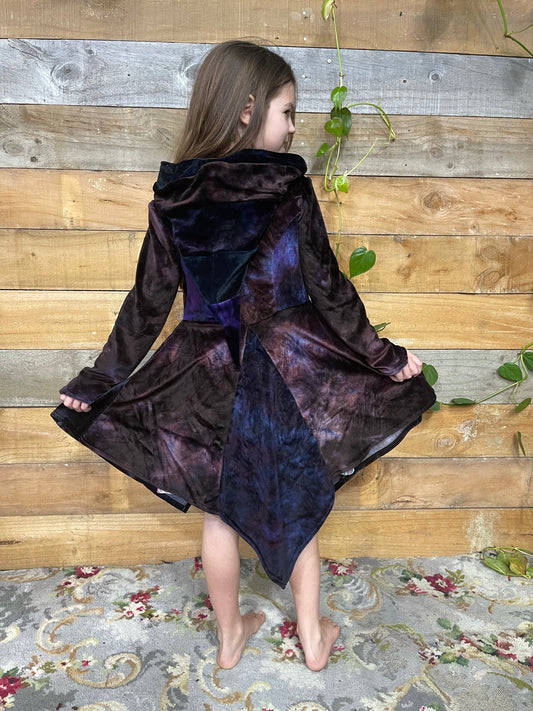 Itsy Pixie Velour Coat 6-10y