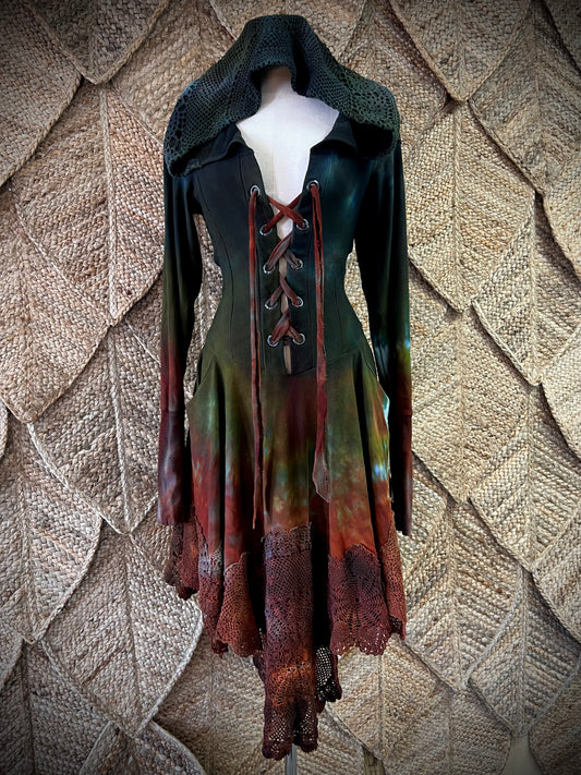 Large Wildcrafted Pukeko Dress